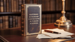 Understanding Authorship Conventions in Your Field in Turkey