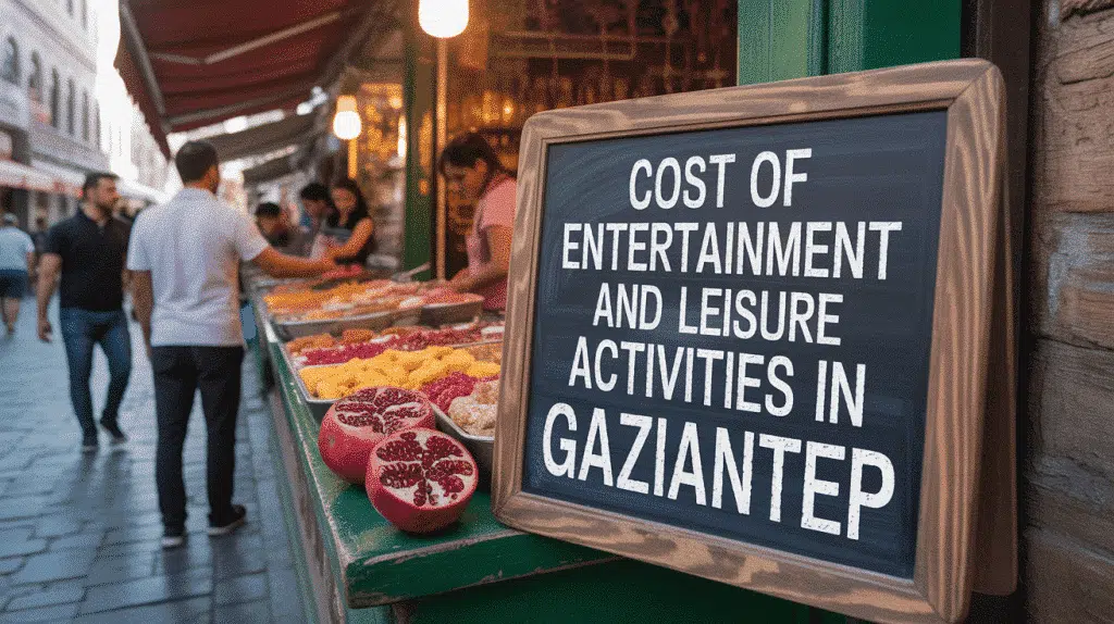 Cost of Entertainment and Leisure Activities in Gaziantep