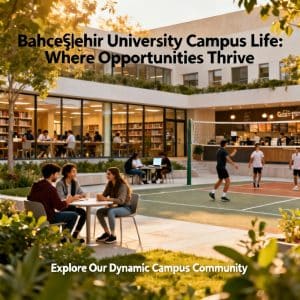 Bahçeşehir University campus life overview