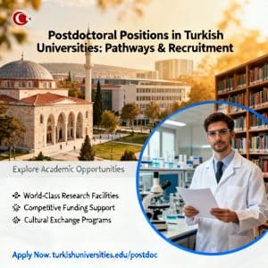 Postdoc positions in Turkish universities