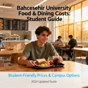 Bahçeşehir University food and dining costs