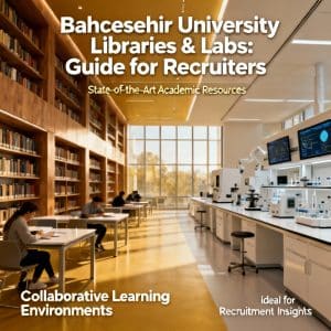 Bahçeşehir University libraries and labs