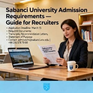 Sabancı University admission requirements
