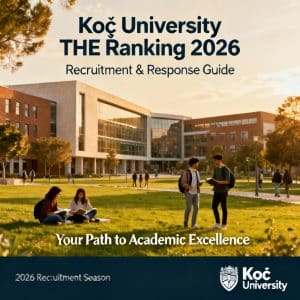 Koç University Times Higher Education ranking 2026 guide