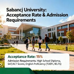 Sabancı University acceptance rate requirements explained
