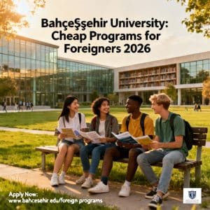 Bahçeşehir University cheap programs for foreigners 2026 guide
