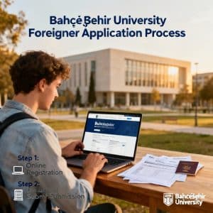 Bahçeşehir University application process step by step for foreigners
