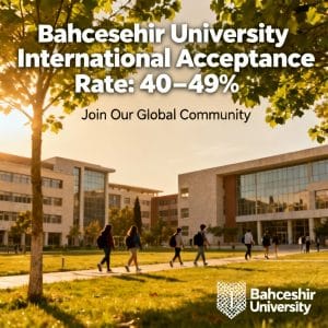 Bahçeşehir University acceptance rate for international students