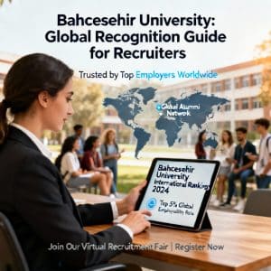 Bahçeşehir University recognition abroad for foreigners