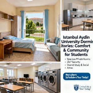 Istanbul Aydın University dormitories guide