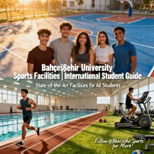 Bahçeşehir University sports facilities for international students