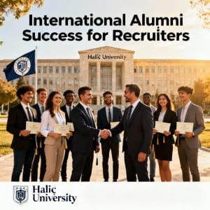 Haliç University international alumni success