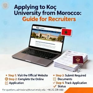 Koç University how to apply from Morocco for international students