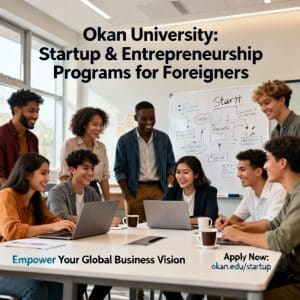 Okan University startup and entrepreneurship programs for foreigners