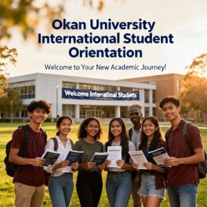 Okan University orientation for new students for international students