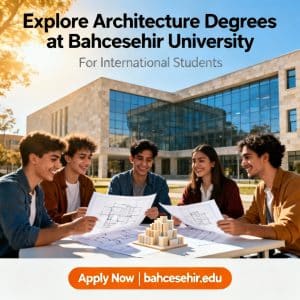 Bahçeşehir University architecture degrees for foreigners