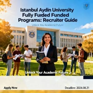 Istanbul Aydın University fully funded programs