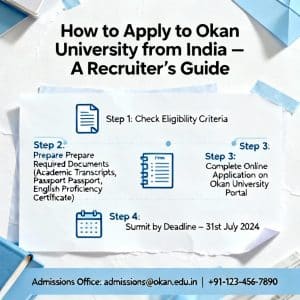 Okan University how to apply from India for foreigners