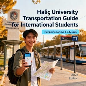 Haliç University transportation guide for international students