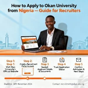 Okan University how to apply from Nigeria