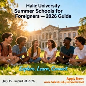 Haliç University summer schools for foreigners 2026 guide