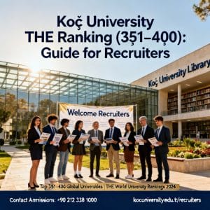 Koç University Times Higher Education ranking for foreigners