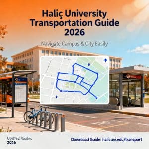 Haliç University transportation guide 2026 guide