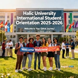 Haliç University orientation for new students for foreigners