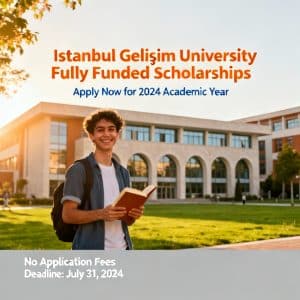 Istanbul Gelişim University fully funded programs