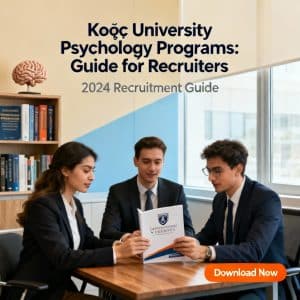 Koç University psychology programs for foreigners