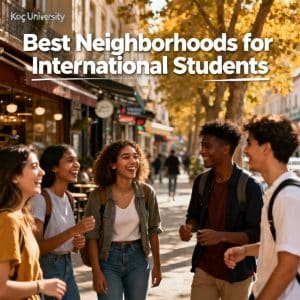 Koç University best neighborhoods for students for foreigners
