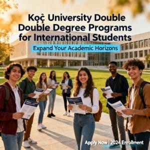 Koç University double degree programs for foreigners