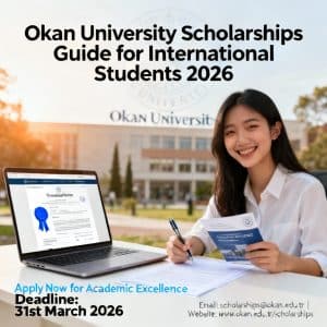 Okan University scholarships for international students 2026 guide