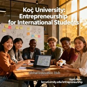 Koç University startup and entrepreneurship programs for foreigners