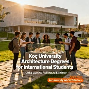 Koç University architecture degrees for foreigners