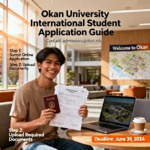Okan University application process step by step for international students