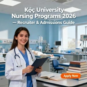 Koç University nursing programs 2026 guide