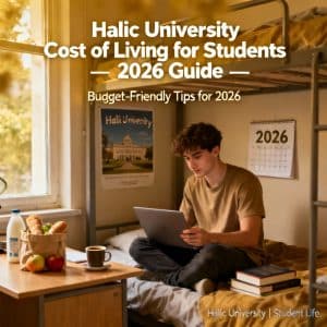 Haliç University cost of living for students 2026 guide