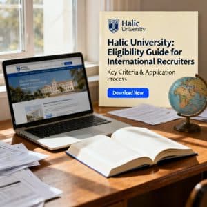 Haliç University eligibility for international students