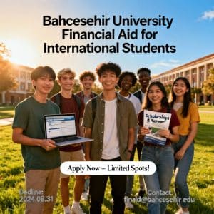 Bahçeşehir University financial aid opportunities for foreigners