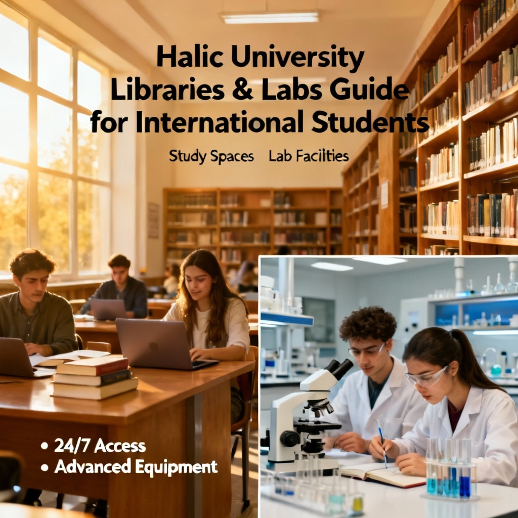 Haliç Üniversitesi: Uluslararası Öğrenciler için Kütüphaneler ve Laboratuvarlar Rehberi