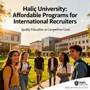 Haliç University cheap programs for foreigners