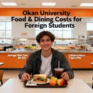 Okan University food and dining costs for foreigners