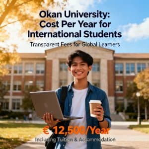 Okan University cost of study per year for international students