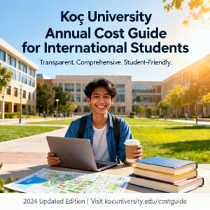 Koç University cost of study per year for foreigners