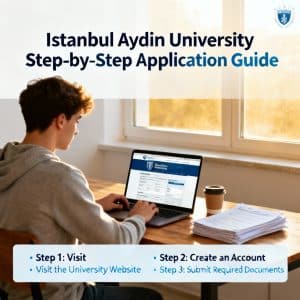 Istanbul Aydın University application process step by step