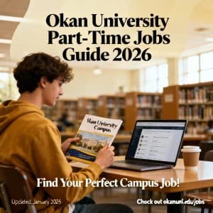 Okan University part-time jobs for students 2026 guide