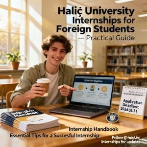 Haliç University internship opportunities for foreigners