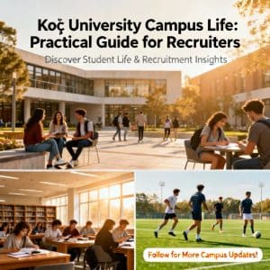Koç University campus life overview for foreigners