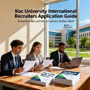 Koç University application process step by step for foreigners